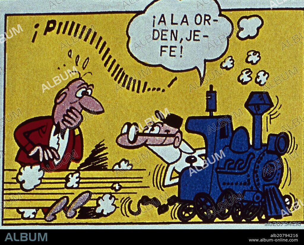 VIÑETA DE UN COMIC DE MORTADELO Y FILEMON- CONJ.034484.