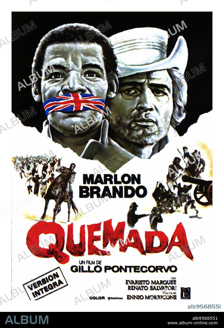 Poster of BURN!, 1969 (QUEIMADA!), directed by GILLO PONTECORVO. Copyright UNITED ARTISTS.