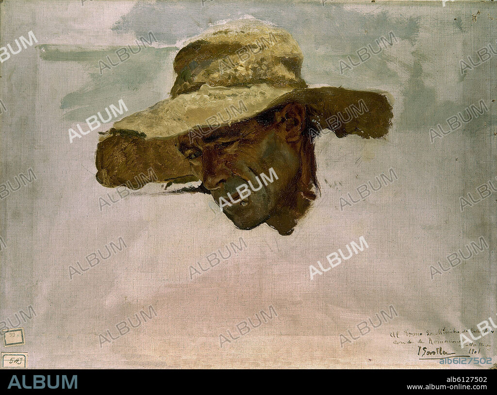JOAQUIN SOROLLA. CAMPESINO - 1901.