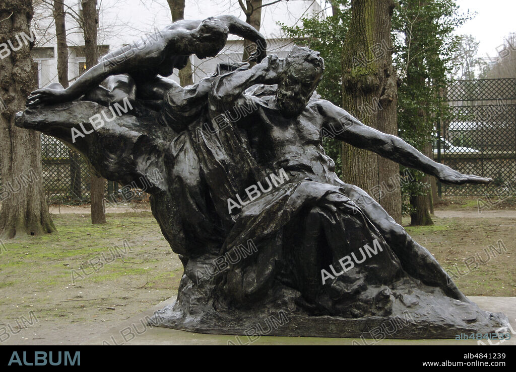 Auguste Rodin (1840-1917). French sculptor. Monument to Victor Hugo, 1890. Bronze. Garden of Sculptures. Rodin Museum. Paris. France.