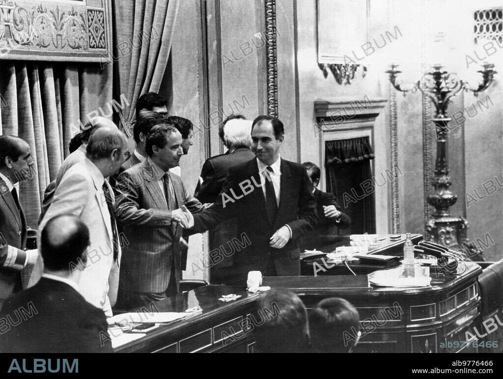 14 julio 1986. Toma de posesión de la cámara de Félix Pons.