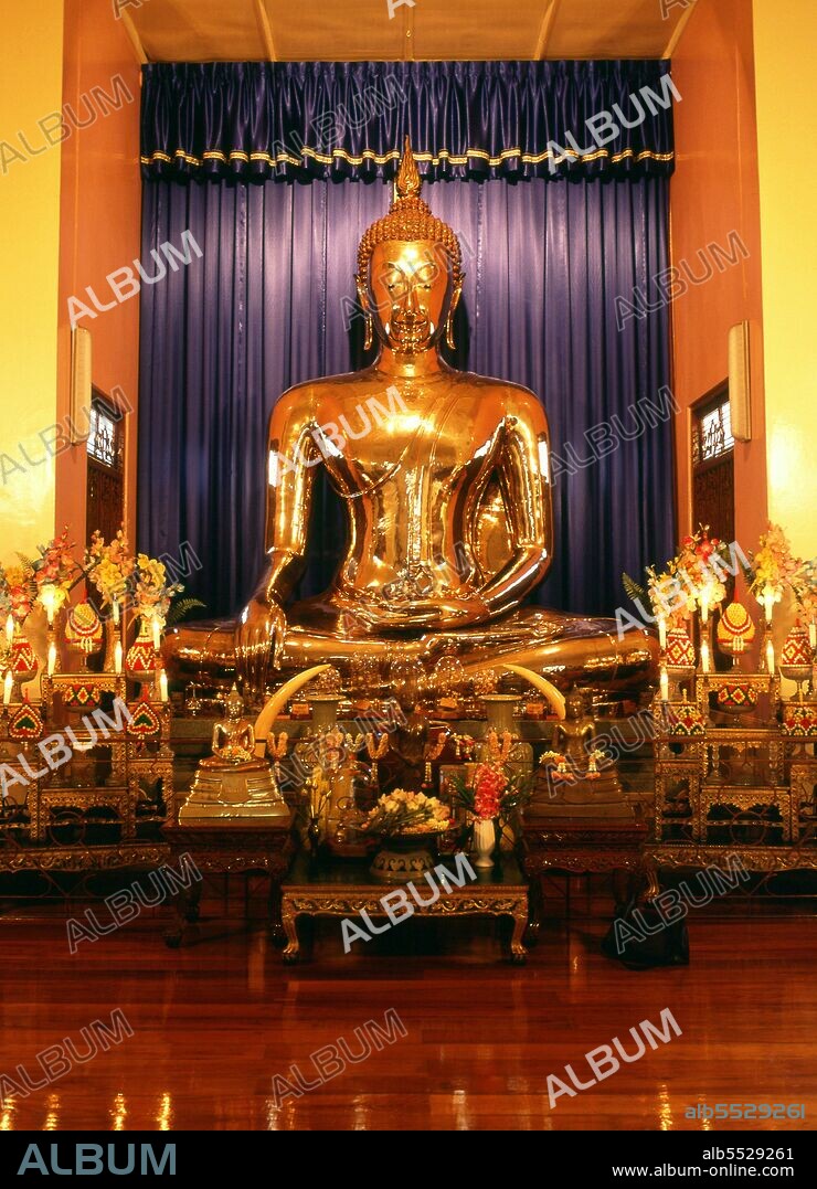 Wat Traimit is a Thai Buddhist temple found in the Chinatown area of Bangkok. It is chiefly known for housing the world's largest solid gold Buddha figure, the Phra Phuttha Maha Suwan Patimakon. The image is also the largest solid gold statue of any kind in the world.