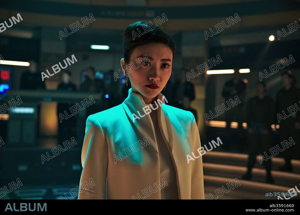 TIAN JING in PACIFIC RIM: UPRISING, 2018, directed by STEVEN S. DEKNIGHT. Copyright DOUBLE DARE YOU (DDY)/DOUBLE NEGATVE/LEGENDARY ENTERTAINMENT.