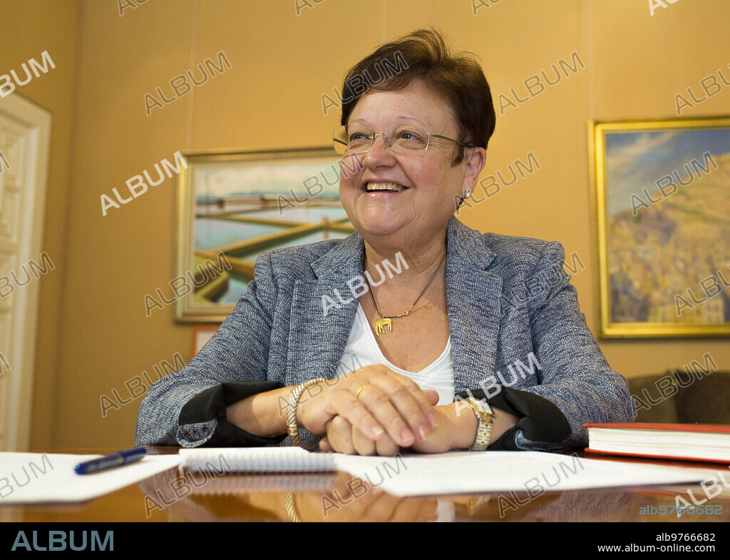 Alicante, 10/27/2014. President of the Alicante council, Luisa Pastor. Photo: Juan Carlos Soler. Archdc.