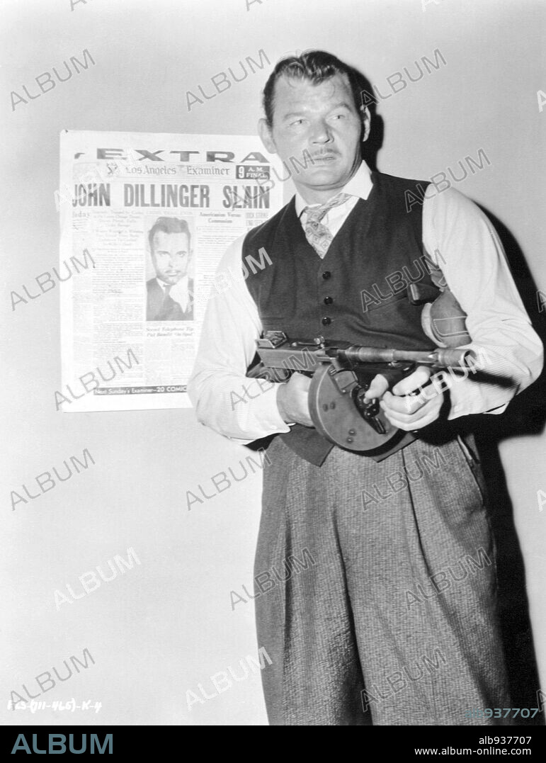 LEO GORDON dans BABY FACE NELSON, 1957, réalisé par DON SIEGEL. Copyright UNITED ARTISTS.