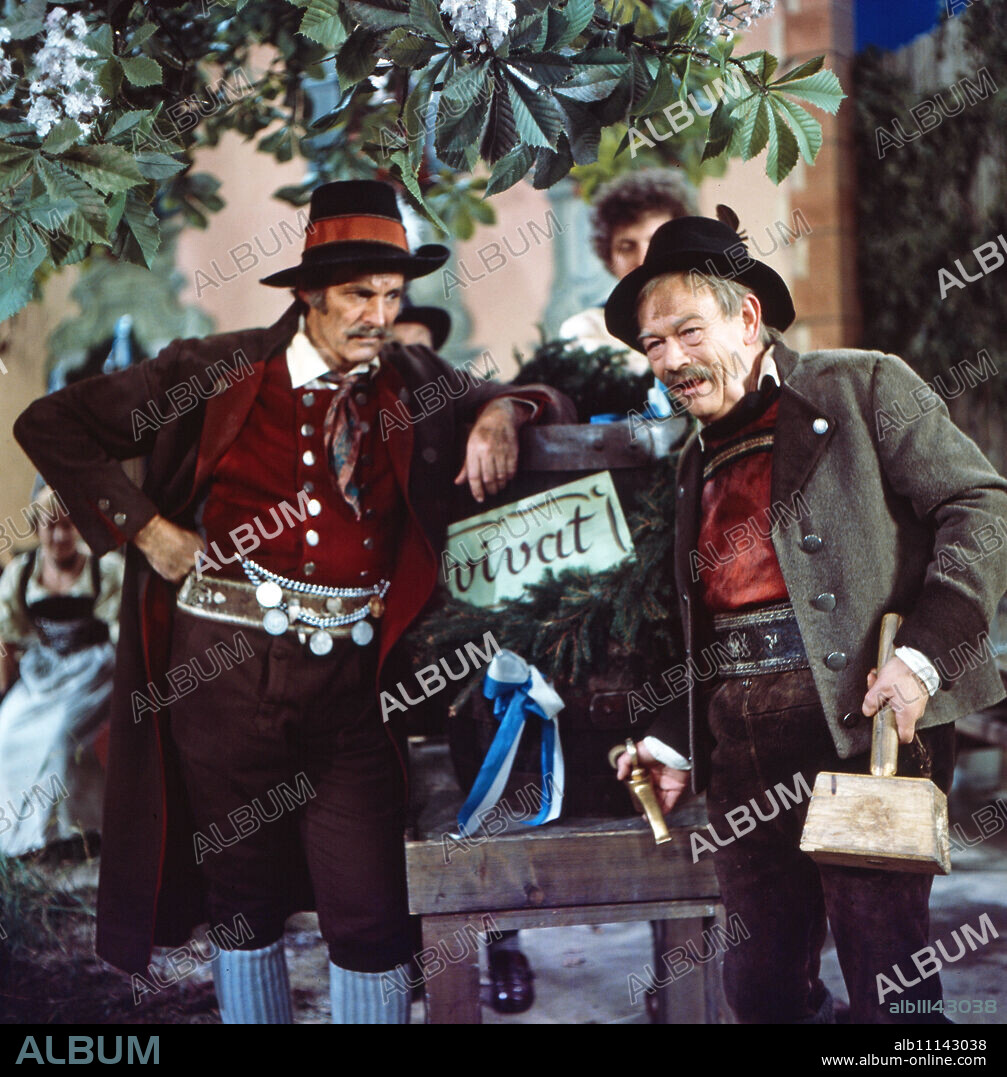 Der Brandner Kaspar und das ewig' Leben, television film based on the work by Franz von Kobell from the Residenztheater Munich, Germany 1975, Director: Kurt Wilhlem, Actors: Joseph Saxinger, Fritz Strassner (original german headline: Der Brandner Kaspar und das ewig' Leben).