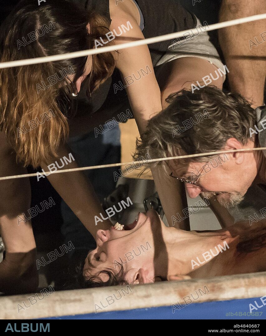 GARY OLDMAN and OWEN TEAGUE in MARY, 2019. Copyright EMJAG Productions/ Entertainment One Features / Tucker Toole.