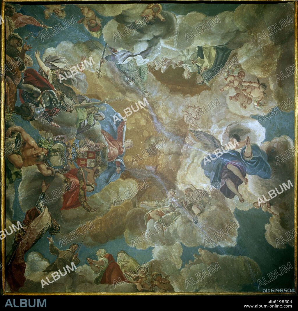 ANTONIO PALOMINO Y VELASCO (1655-1726). PINTURA DE LA BOVEDA.