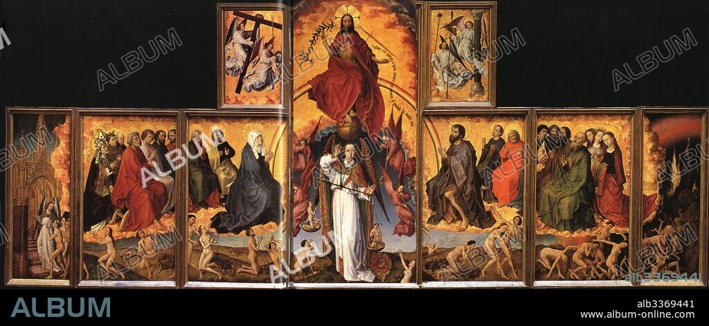 ROGIER VAN DER WEYDEN. The Last Judgment.