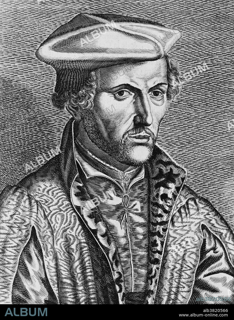 Gemma Frisius (December 9, 1508 - May 25, 1555), was a physician, mathematician, cartographer, philosopher, and instrument maker. He studied at the University in Leuven where received the degree of MD in 1536 and remained on the faculty for the rest of his life. While still a student, Frisius set up a workshop to produce globes and mathematical instruments. He became noted for the quality and accuracy of his instruments, which were praised by Tycho Brahe, among others. In 1533, he described for the first time the method of triangulation still used today in surveying. Twenty years later, he was the first to describe how an accurate clock could be used to determine longitude. He created or improved many instruments, including the cross-staff, the astrolabe and the astronomical rings. His students included Gerardus Mercator (who became his collaborator), Johannes Stadius, John Dee, Andreas Vesalius and Rembert Dodoens. He died in 1555 at the age of 46.