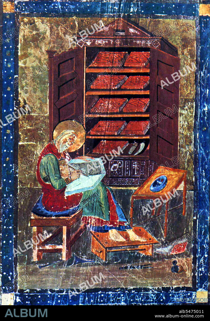 Saint Cuthbert (c. 634 20 March 687) was an Anglo-Saxon monk, bishop and hermit, associated with the monasteries of Melrose and Lindisfarne in the Kingdom of Northumbria. After his death he became one of the most important medieval saints of England, with a cult centred at Durham Cathedral. Cuthbert is regarded as the patron saint of northern England. His feast day is 20 March. He grew up near the new offshoot from Lindisfarne at Melrose Abbey, which is today in Scotland but was then in Northumbria. He had decided to become a monk after seeing a vision on the night in 651 that St Aidan, the founder of Lindisfarne, died, but seems to have seen some military service first. He was quickly made guest-master at the new monastery at Ripon, soon after 655, but had to return with Eata to Melrose when Wilfrid was given the monastery instead. About 662 he was made prior at Melrose, and around 665 went as prior to Lindisfarne. In 684 he was made bishop of Lindisfarne but by late 686 resigned and returned to his hermitage as he felt he was about to die, although he was probably only in his early 50s.