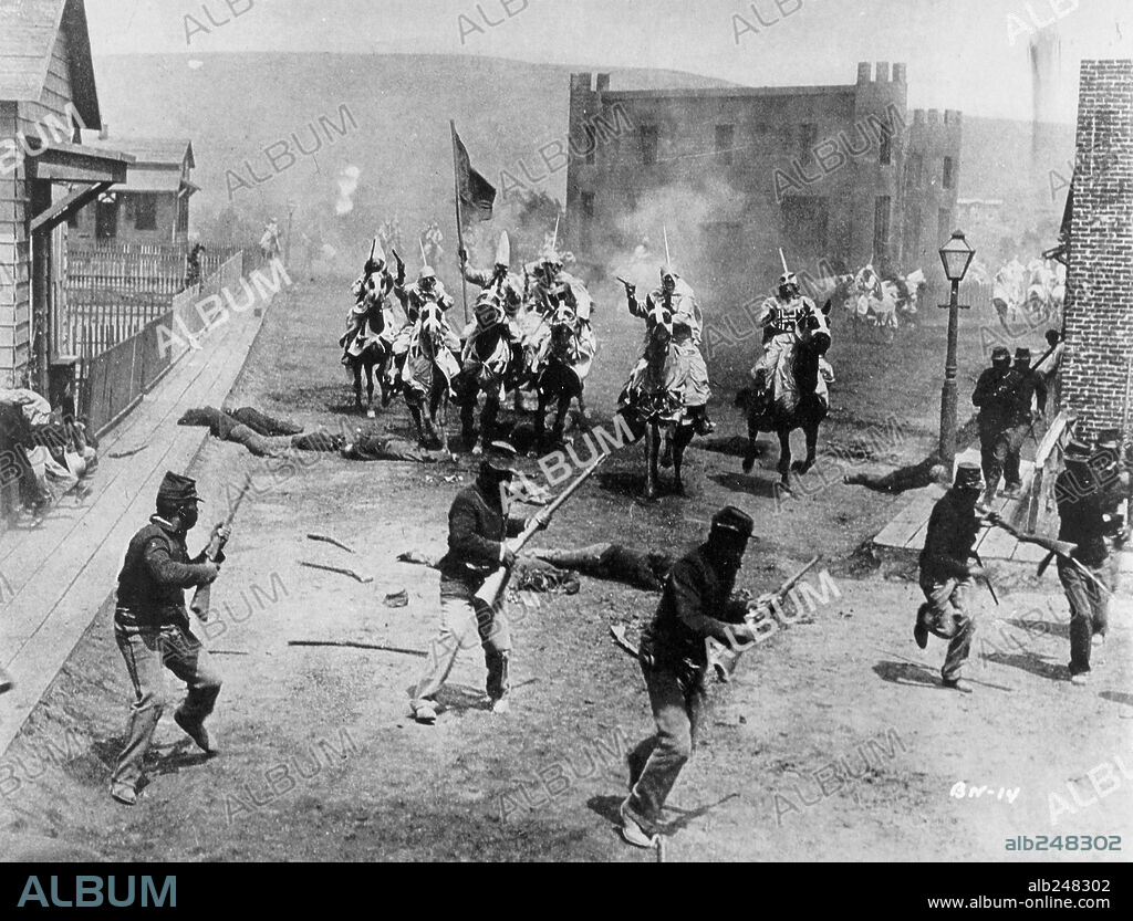 NACIMIENTO DE UNA NACION, 1915 (THE BIRTH OF A NATION), dirigida por D. W. GRIFFITH. Copyright EPIC.