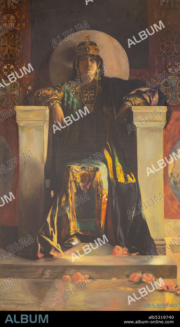 JEAN-JOSEPH BENJAMIN-CONSTANT. Empress Theodora.