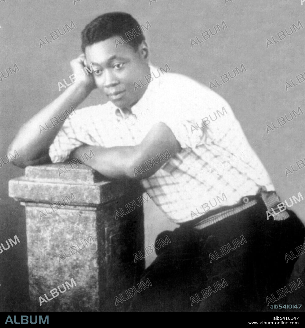 Festus Claudius McKay (September 15, 1889 - May 22, 1948) was a Jamaican-American writer and poet, and a leading figure in the Harlem Renaissance. He wrote four novels, collections of poetry, a collection of short stories, two autobiographical books, and a non-fiction, socio-historical treatise entitled Harlem: Negro Metropolis (1940). His 1922 poetry collection, Harlem Shadows, was among the first books published during the Harlem Renaissance. He was attracted to communism in his early life, but he always asserted that he never became an official member of the Communist Party USA. He became an American citizen in 1940.  No photographer credited, undated.