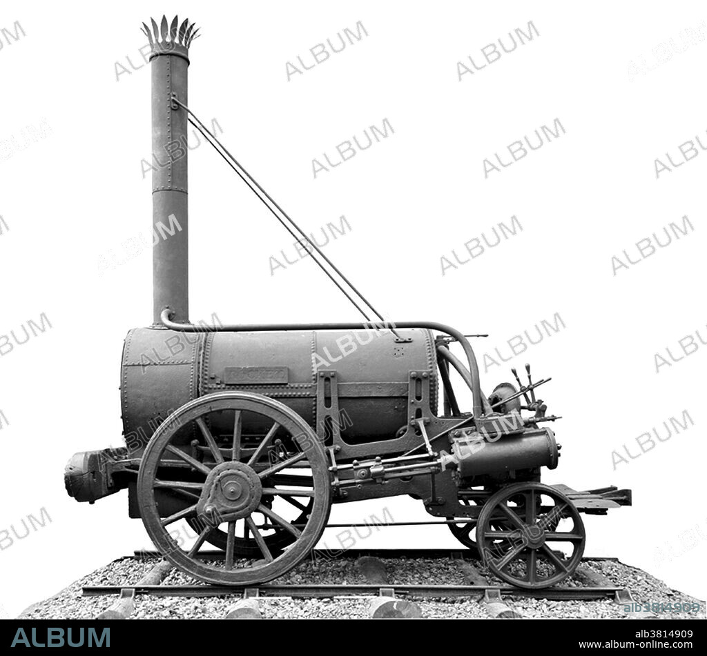 Robert Stephenson's Rocket was an early steam locomotive of 0-2-2 wheel arrangement, built in 1829 at the Forth Street Works of Robert Stephenson and Company in Newcastle Upon Tyne. It was built for, and won, the Rainhill Trials held by the Liverpool & Manchester Railway in 1829 to choose the best design to power the railway. It was the first steam locomotive to bring together several innovations to produce the most advanced locomotive of its day and became the template for most steam engines in the following 150 years.