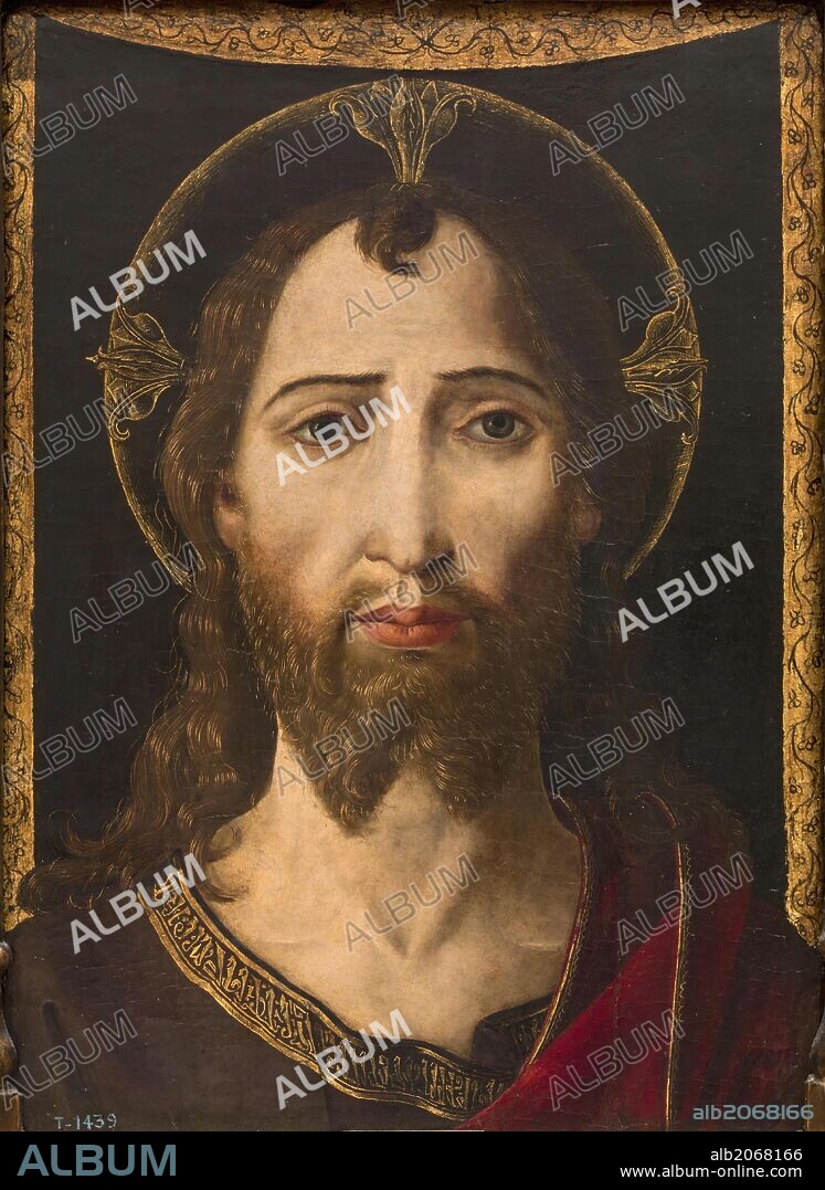 PAOLO DA SAN LEOCADIO. Paolo de San Leocadio / 'The Savior', 1482-1484, Spanish School, Oil on panel, 34 cm x 25 cm, P02693.