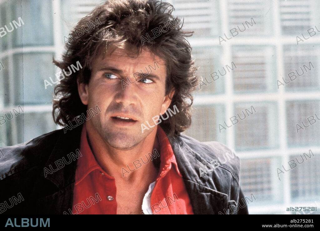 MEL GIBSON en ARMA LETAL, 1987 (LETHAL WEAPON), dirigida por RICHARD DONNER. Copyright WARNER BROTHERS.