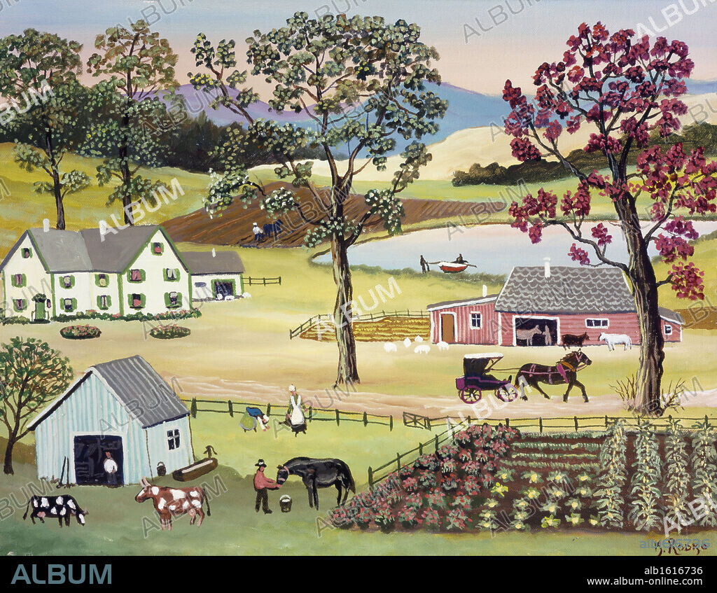 June Afternoon   Konstantin Rodko (1908-1995/Russian)   Oil on canvas.