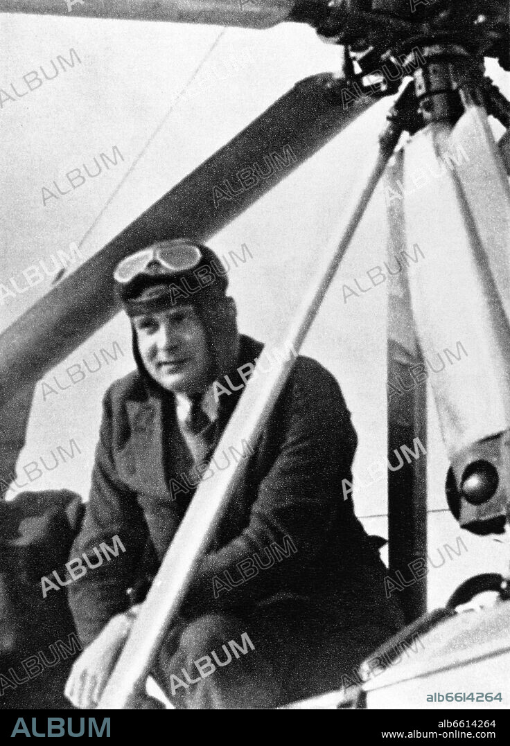 JUAN DE LA CIERVA Y CODORNIU 1895/1936- INGENIERO ESPAÑOL INVENTOR DEL AUTOGIRO.