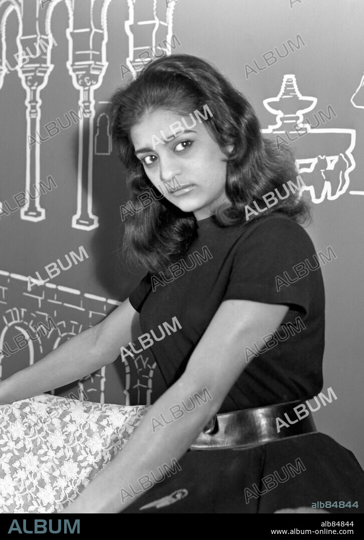 La Chunga, bailaora española (Micaela Flores Amaya). Fotografía de 1959.