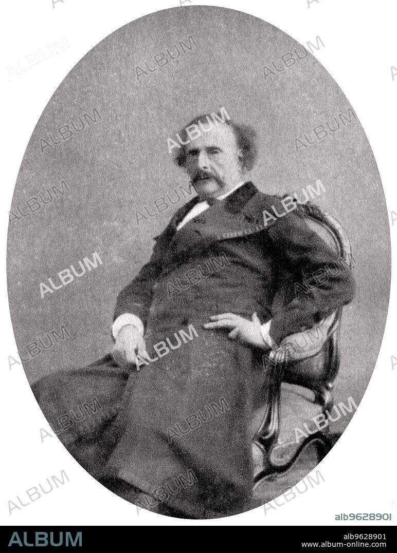 Jules Amedee Barbey d Aurevilly French novelist and short story writer 1889. Artist Unknown Album alb9628901