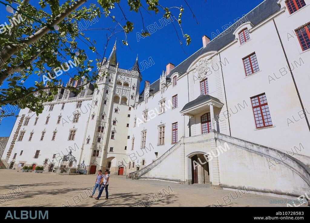 Chateau des Ducs de Bretagne, Nantes, Pays de la Loire, France.