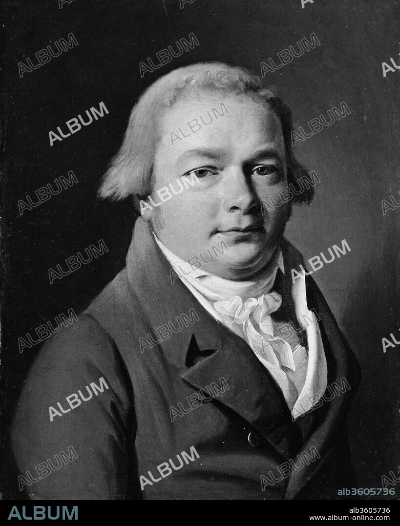 LOUIS LEOPOLD BOILLY. Portrait of a Man. Artist: Louis Léopold Boilly (French, La Bassée 1761-1845 Paris). Dimensions: 8 3/4 x 6 7/8 in. (22.2 x 17.5 cm).