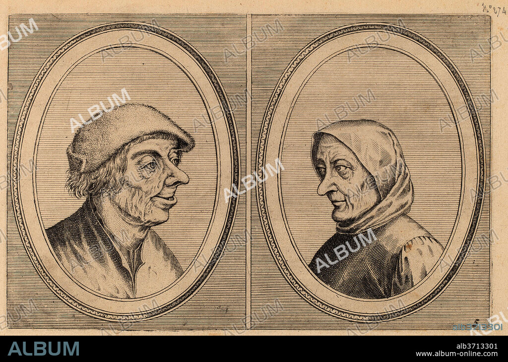JOHANNES AND LUCAS VAN DOETECHUM AFTER PIETER BRUEGEL THE ELDER. "Mondighe Melis" and "Smeerighe Els". Dated: c. 1564/1565. Medium: etching.