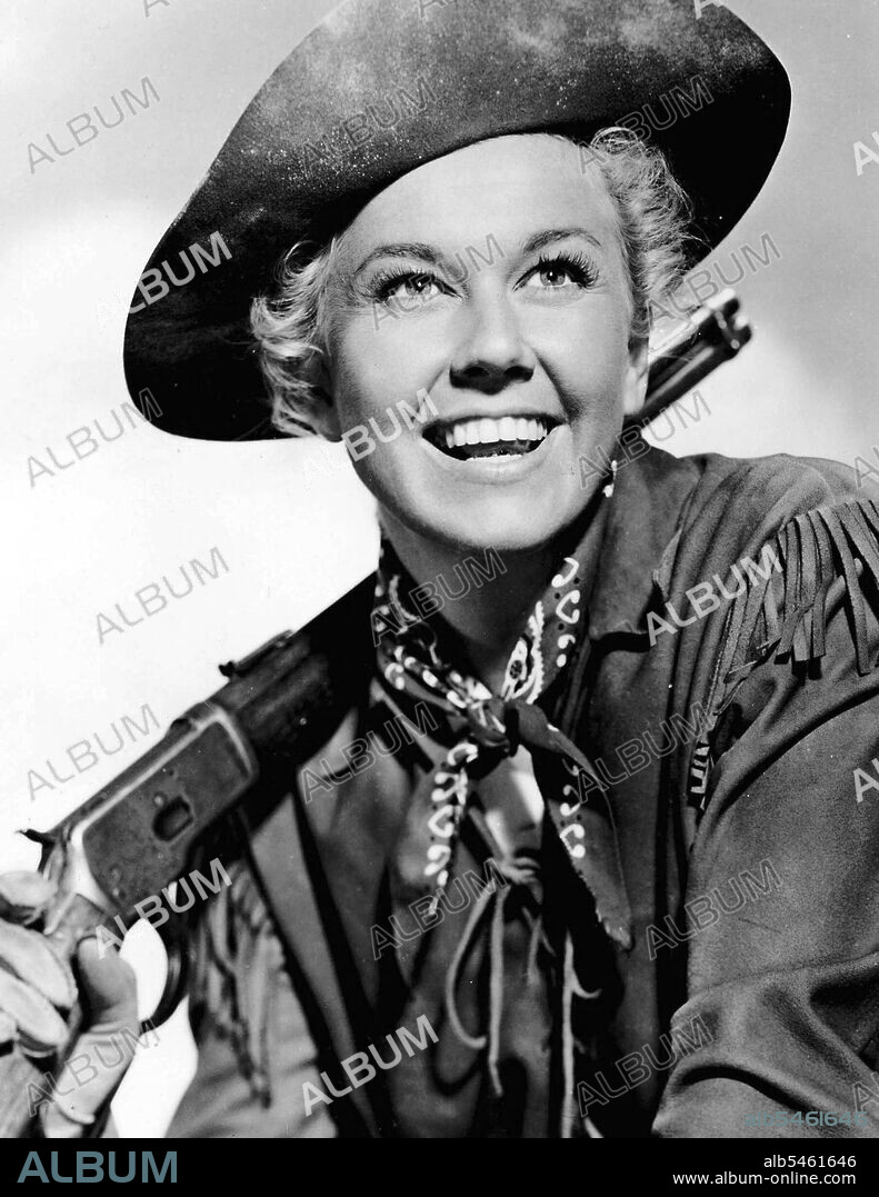 DORIS DAY in CALAMITY JANE, 1953, directed by DAVID BUTLER. Copyright WARNER BROTHERS.