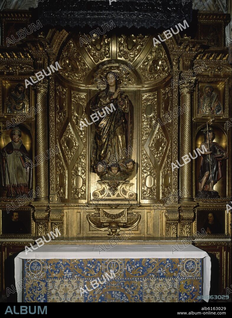 JUAN MARTÍNEZ MONTAÑÉS. RETABLO DE LA INMACULADA - LA CIEGUITA - 1629/1631 - BARROCO ESPAÑOL - ESCUELA SEVILLANA.