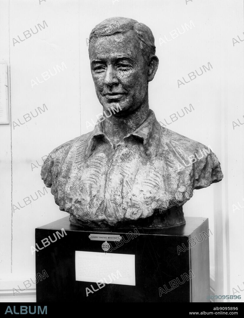Harry Payne Whitney, sculpted by Jo Davidson.
