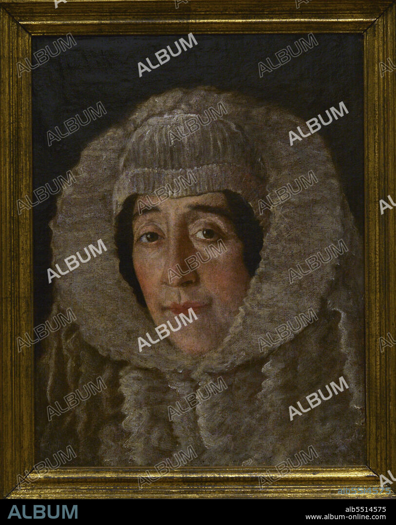 DOMINGO VIEIRA (C. 1600-1678?). PORTUGUESE PAINTER (ACTIVE FROM 1627 TO 1678).. Domingo Vieira (c. 1600-1678 ?). Portuguese painter, so-called O Escuro (active from 1627 to 1678). Portrait of Dona Isabel de Moura, 1630-1640. Oil on canvas. National Museum of Ancient Art. Lisbon, Portugal.