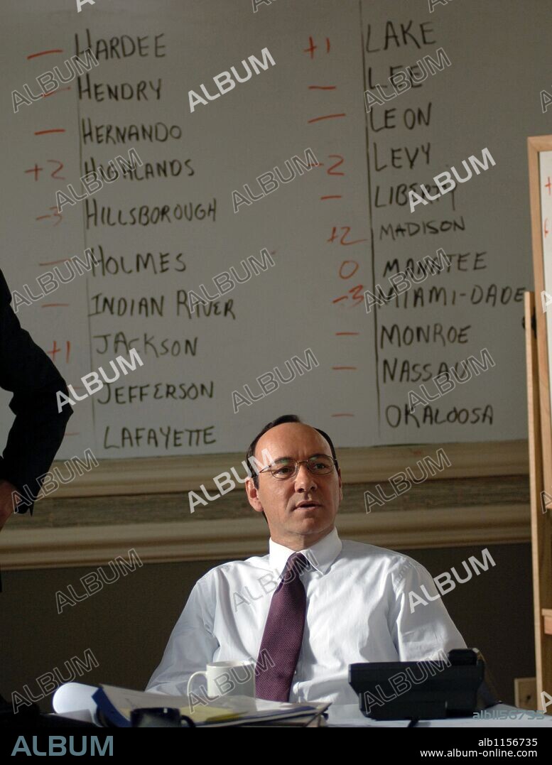 KEVIN SPACEY in RECOUNT, 2008, directed by JAY ROACH. Copyright Everyman Pictures / HBO Films.