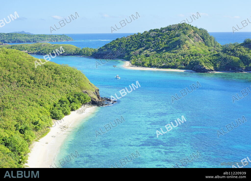 Drawaqa Island, Yasawa island group, Fiji, South Pacific islands, Pacific.