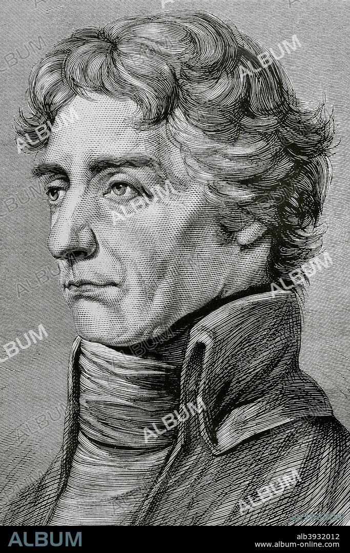 Horatio Nelson (1758-1805). British flag officer in the Royal Navy. 1st Viscount Nelson. British naval commander in the wars with Revolutionary and Napoleonic France. He was fatally wounded by a French sharpshooter during the Battle of Trafalgar. Portrait. Engraving. La Ilustracion Espa–ola y Americana, October 22, 1876.