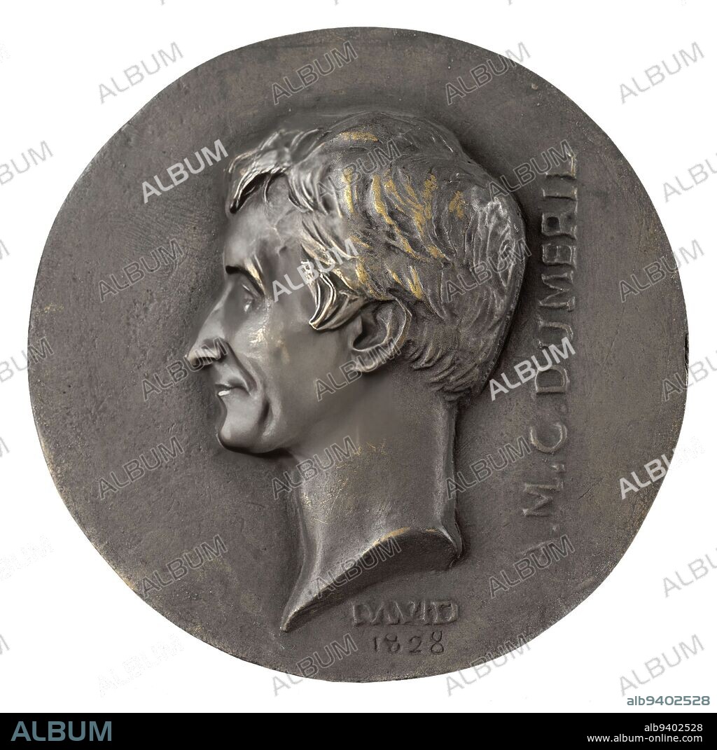 Portrait of Auguste Duméril (1774-1860), doctor and naturalist, David d'Angers, Pierre-Jean, Sculptor, Richard, Louis, Founder, Array, Sculpture, Medallion (sculpture), Dimensions - Work: Diameter: 17 cm.