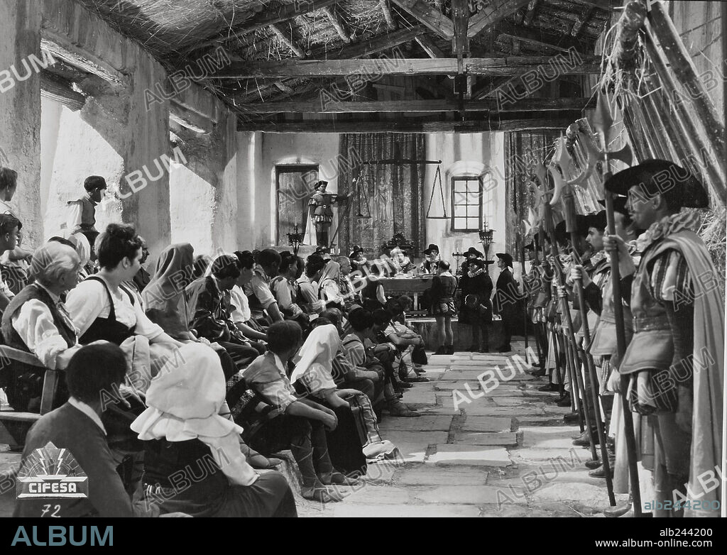 DON QUIJOTE DE LA MANCHA, 1947, réalisé par RAFAEL GIL. Copyright COMPAÑIA INDUSTRIAL FILM ESPAÑOL (CIFESA).