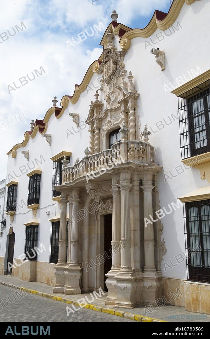 Palacio del Marqués de la Gomera (built 18th century). Osuna. Sevilla province. Andalusia. Spain.