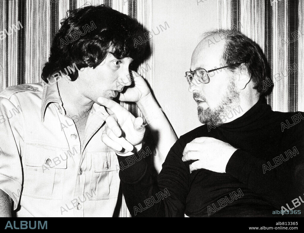 JOHN WILLIAMS et STEVEN SPIELBERG dans CLOSE ENCOUNTERS OF THE THIRD KIND, 1977, réalisé par STEVEN SPIELBERG. Copyright COLUMBIA PICTURES.