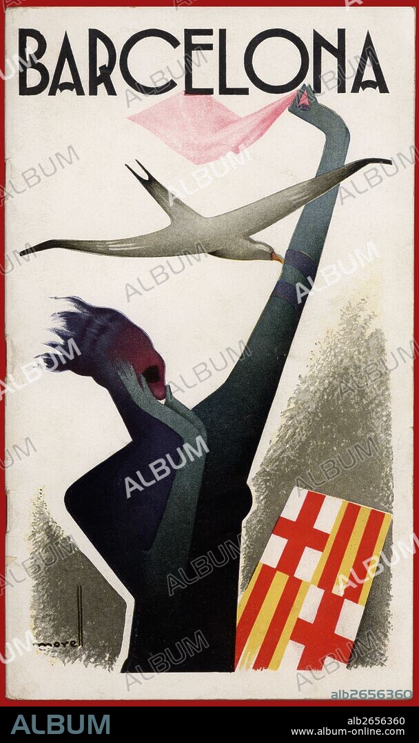 JOSEP MORELL MACíAS. Barcelona. Guía descriptiva de los monumentos y atracciones de la ciudad para la Exposición Internacional de 1929. Año 1930.