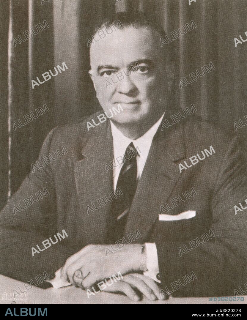 John Edgar Hoover (January 1, 1895 - May 2, 1972) was the first Director of the Federal Bureau of Investigation (FBI) of the United States. Appointed director of the Bureau of Investigation - predecessor to the FBI - in 1924, he was instrumental in founding the FBI in 1935, where he remained director until his death. He is credited with building the FBI into a larger crime-fighting agency, and with instituting a number of modernizations to police technology, such as a centralized fingerprint file and forensic laboratories. Late in life and after his death Hoover became a controversial figure, as evidence of his secretive actions became known. He used the FBI to harass political dissenters and activists, to amass secret files on political leaders, and to collect evidence using illegal methods. Hoover consequently amassed a great deal of power and was in a position to intimidate and threaten sitting Presidents. He died in 1972, from a heart attack, at the age of 77.