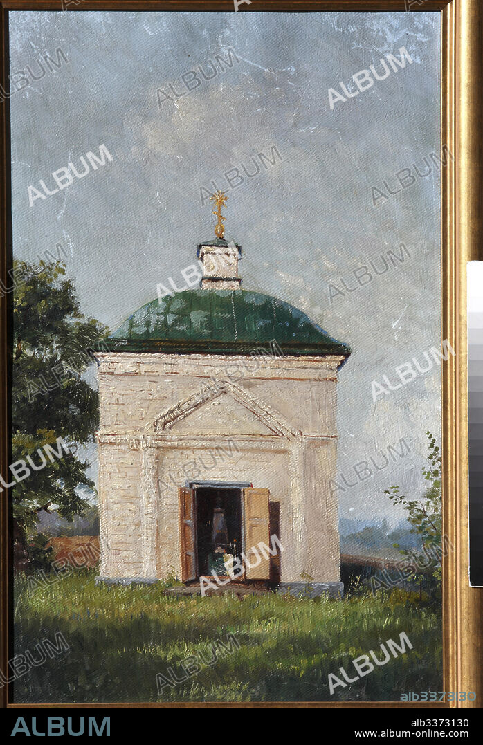 A. S. MEZENTSOV. The Crypt Chapel of Mikhail Lermontov in Tarkhany.