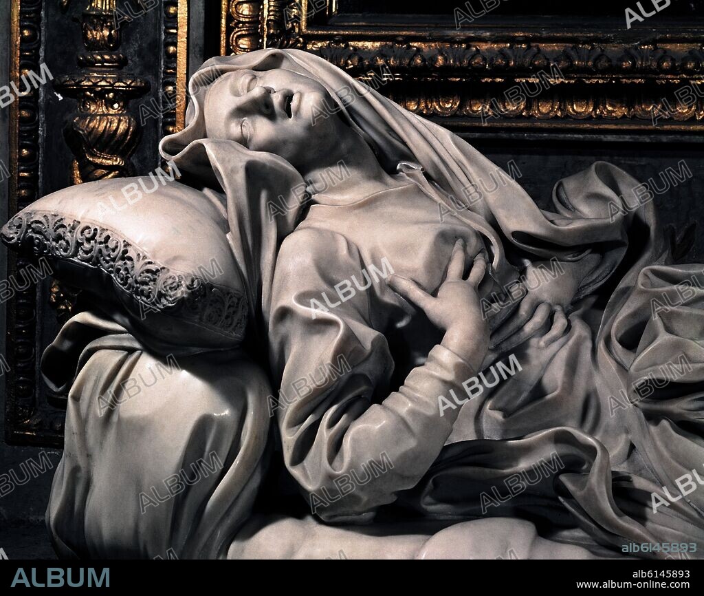 GIAN LORENZO BERNINI. BEATA LUDOVICA ALBERTONI - 1674.