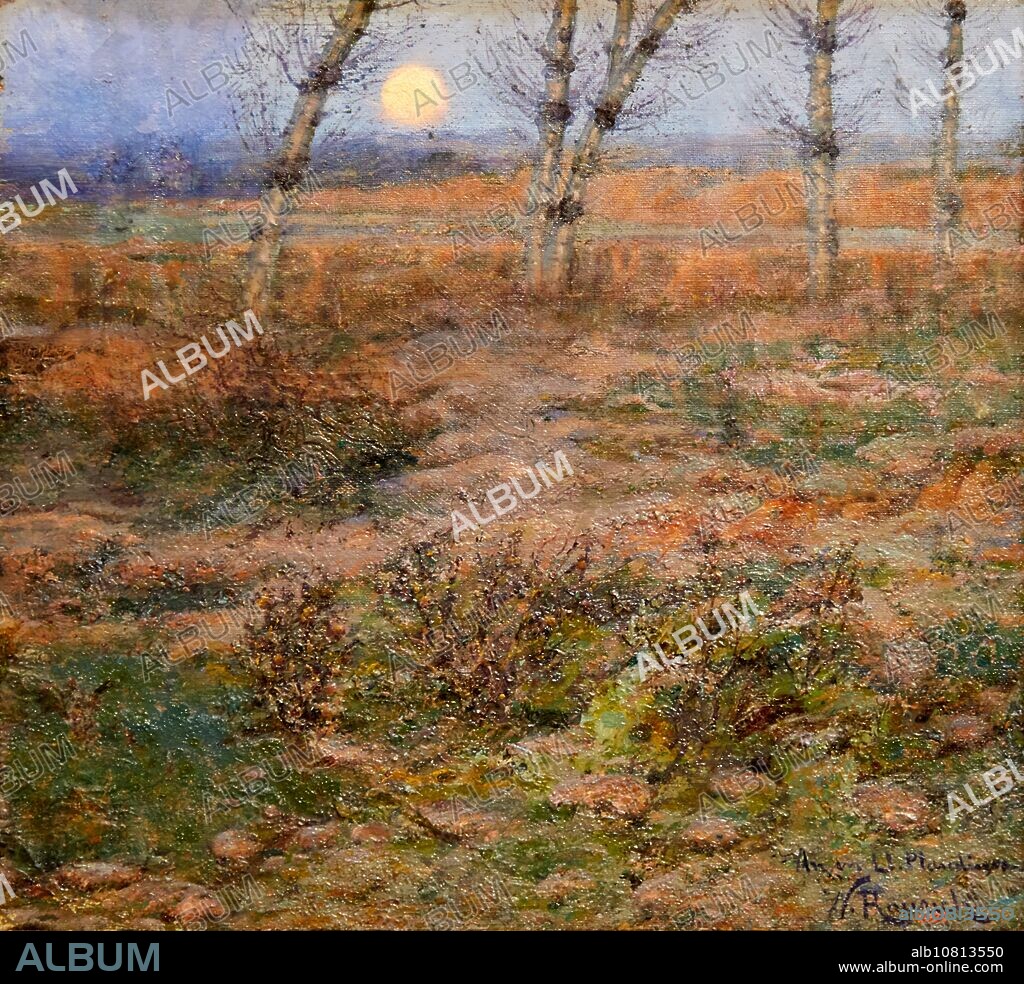 "El Prat de Llobregat", c. 1905, Nicolau Raurich, National Museum of Catalan Art, Museu Nacional d Art de Catalunya, MNAC, Barcelona, Spain, Europe.