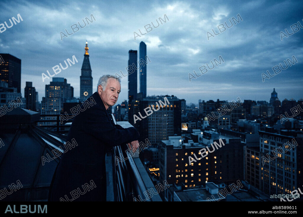 JOHN MCENROE en MCENROE, 2022, dirigida por BARNEY DOUGLAS. Copyright Sylver Entertainment.