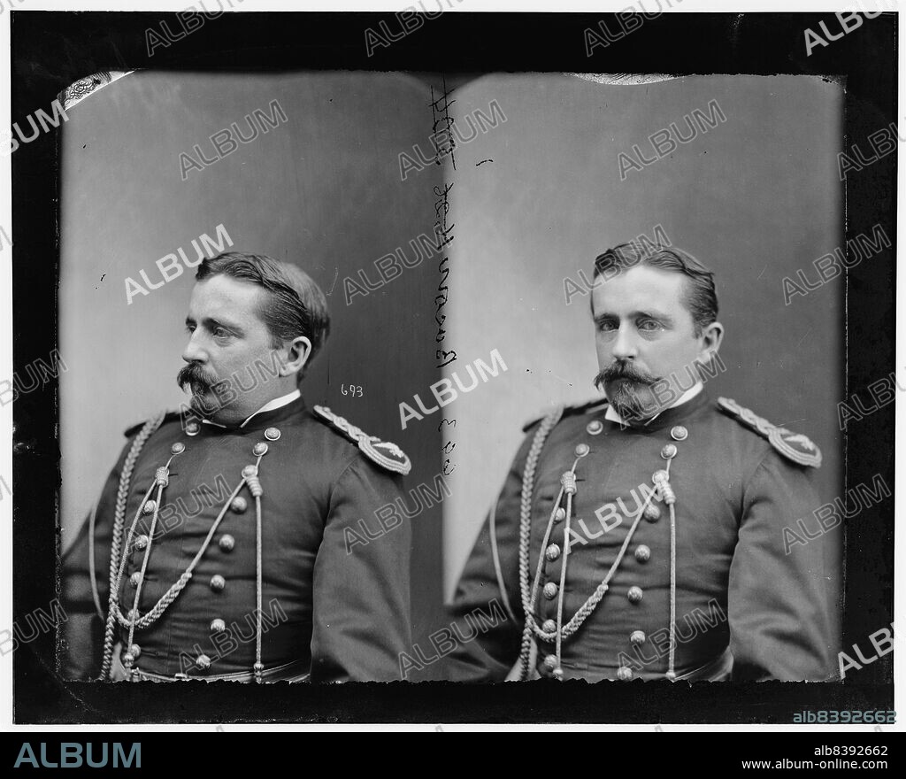 Colonel John M. Bacon, 1865-1880. Bacon, Col. John M., between 1865 and 1880. [Possibly a portrait of John Mosby Bacon, general of the United States Volunteers].