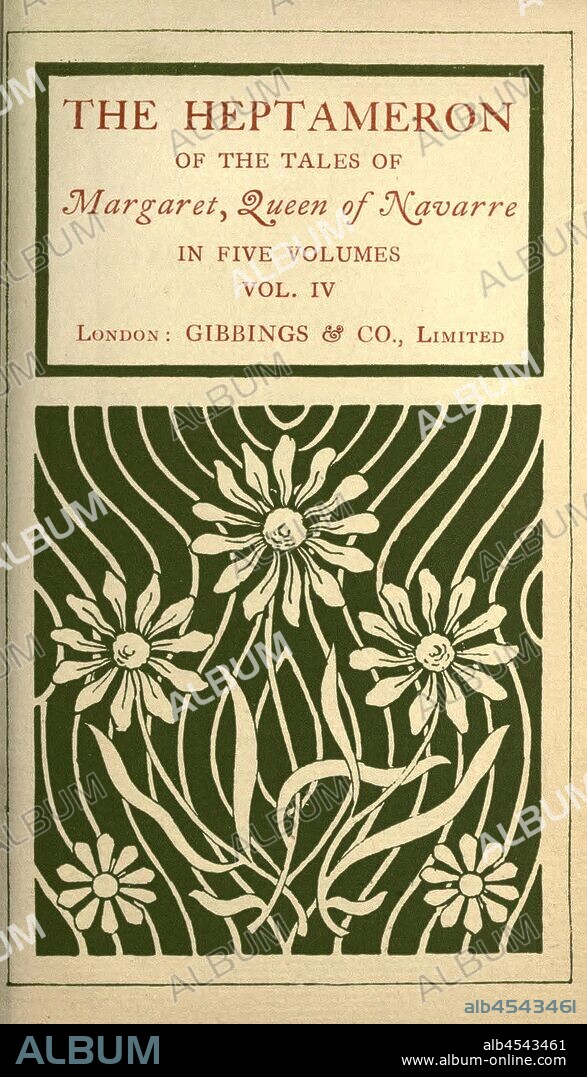The Heptameron of the tales of Margaret, Queen of Navarre : Marguerite, Queen, consort of Henry II, King of Navarre, 1492-1549.