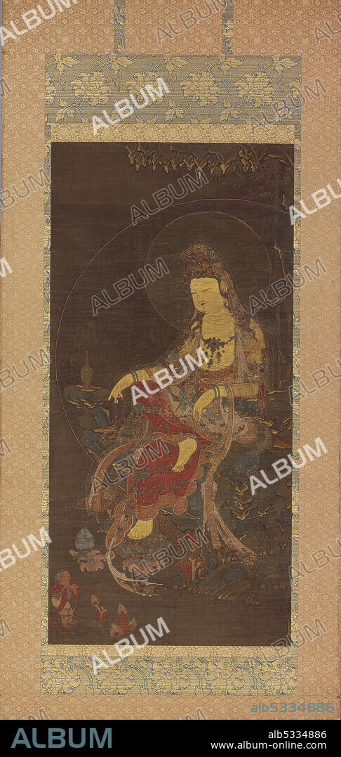 Water-Moon Avalokiteshvara (Suwol Gwaneum bosal), mid-14th century.