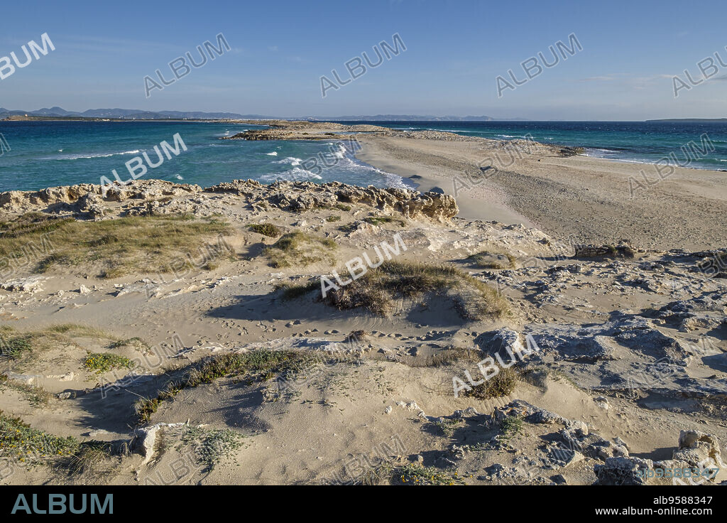 Es Trucadors , Formentera, Pitiusas Islands, Balearic Community, Spain.