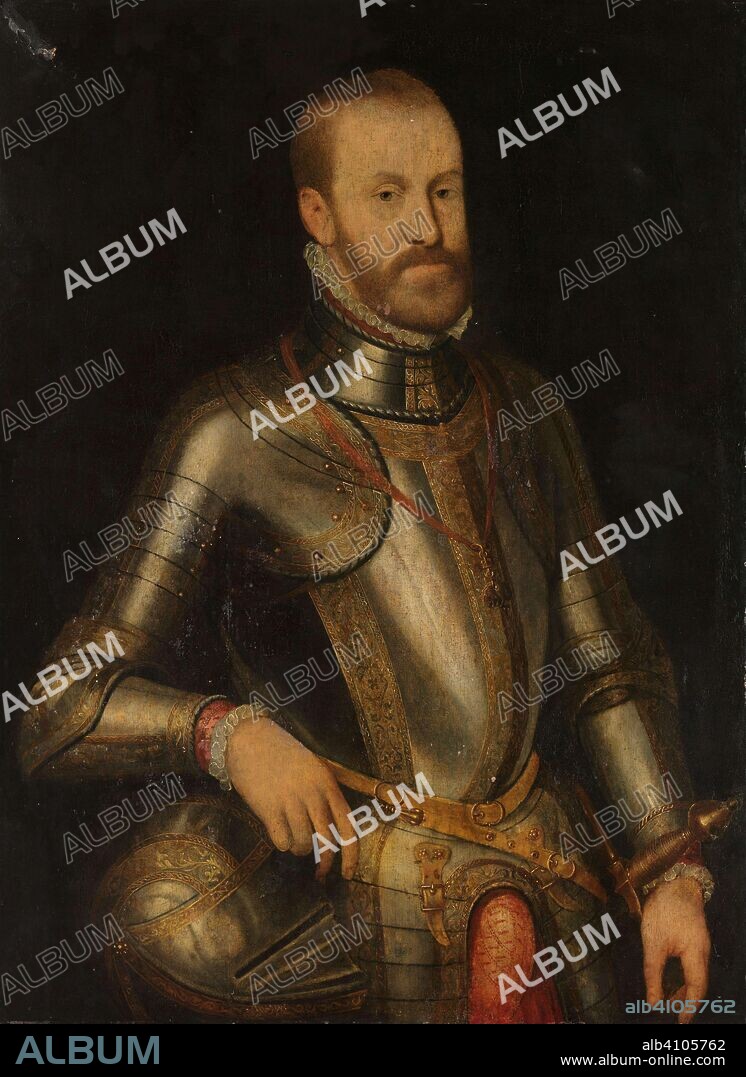 ANTHONIS MOR (MANNER OF). Philip II, King of Spain. Dating: 1560 - 1625. Measurements: h 99 cm × w 73 cm × t 4 cm.